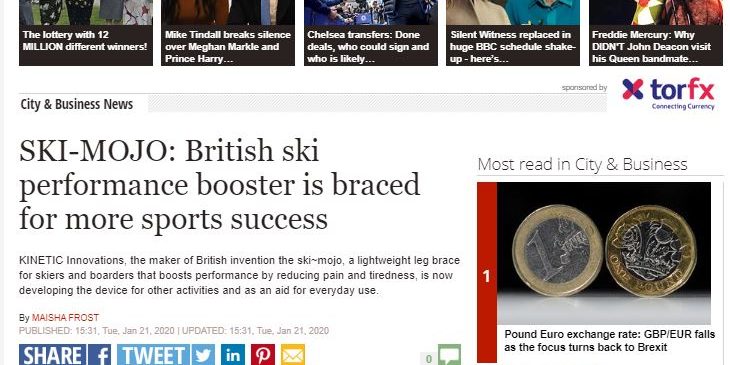 daily express ski mojo mention